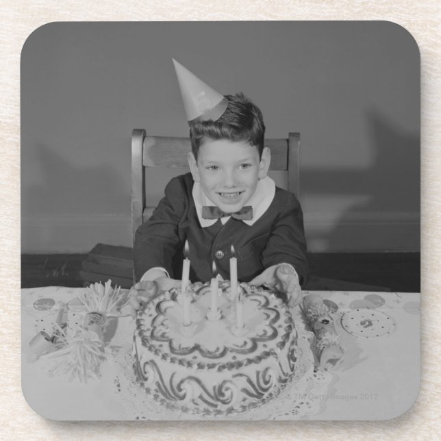 Birthday Cake Coaster (Front)