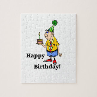 Birthday Cake - Man Jigsaw Puzzle