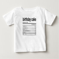 Birthday Cake Nutritional Information