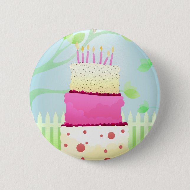 Birthday cake pins (Front)
