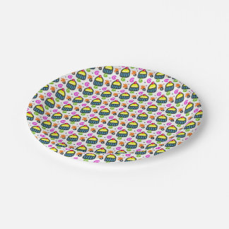 Birthday cakes Paper Plates