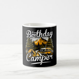Birthday Camper Camping Camper Lover Magic Mug