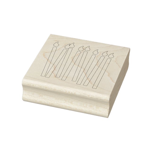 Birthday Candles Art Stamp (Stamp)