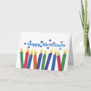 Birthday Candles Card