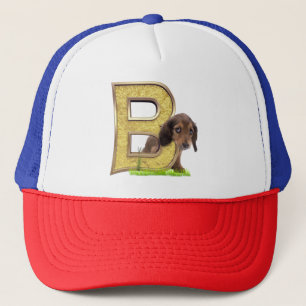 Birthday-Capital- letter-B Art Trucker Hat