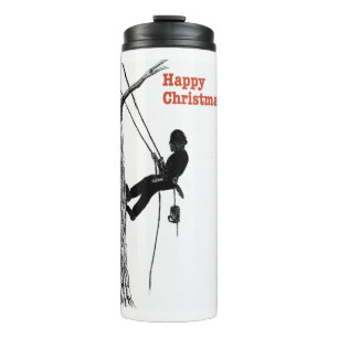 Birthday CarArb Art Arborist Tree Surgeon Chainsaw Thermal Tumbler