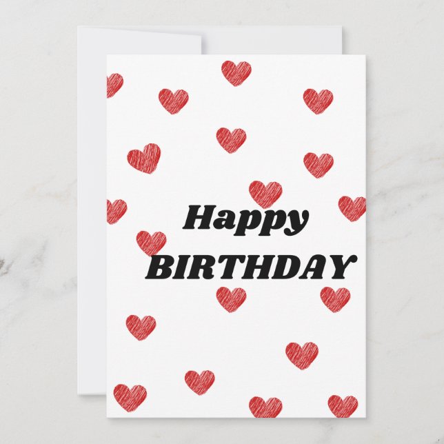 BIRTHDAY CARD (Front)