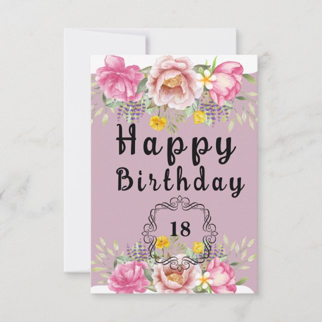 Birthday Card (Front)