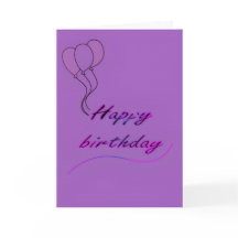 birthday card