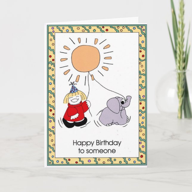 BIRTHDAY  Card (Front)