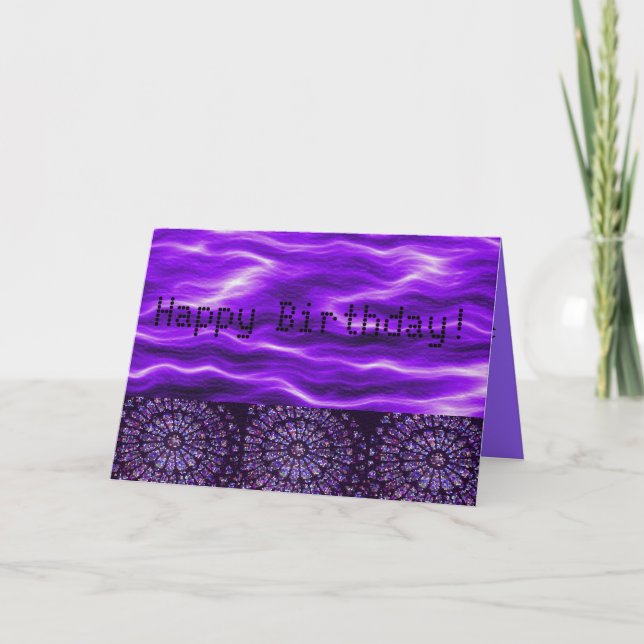 Birthday card (Front)