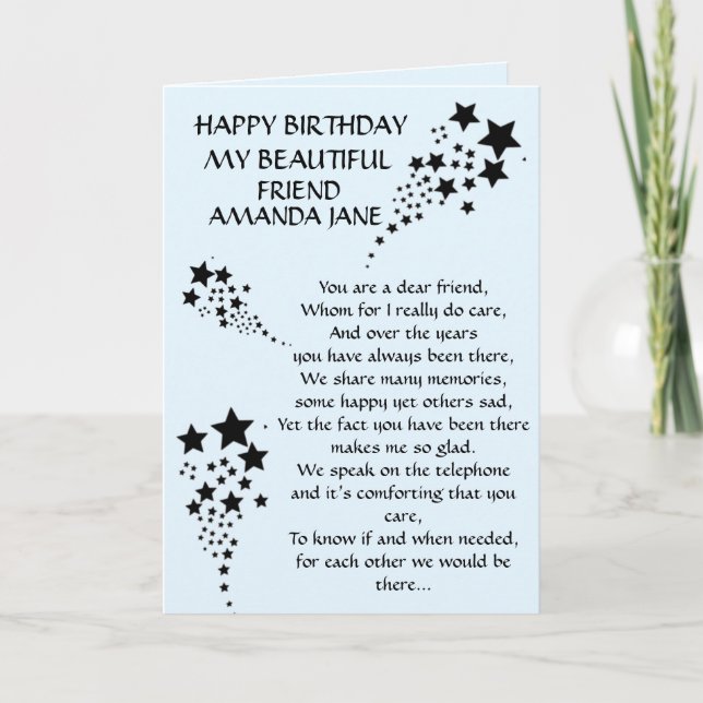 BIRTHDAY CARD (Front)