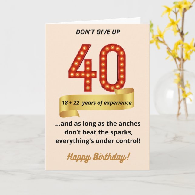 Birthday Card (Yellow Flower)