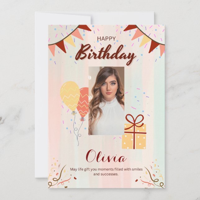 Birthday card (Front)