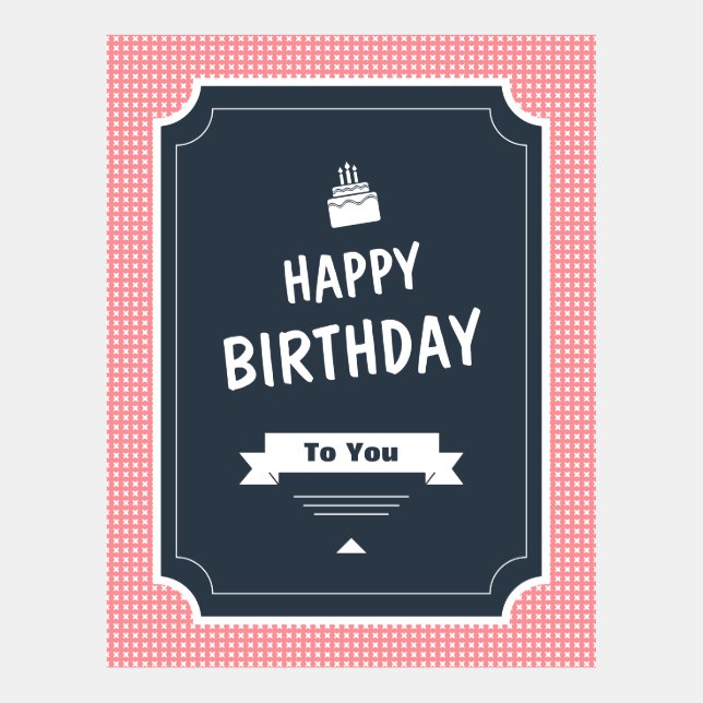 Birthday Card (Front)