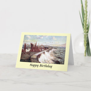 Birthday Card - Arbroath, Scotland