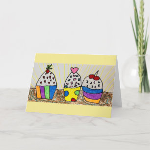 Birthday card (blank inside)