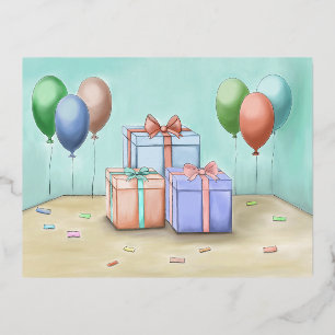 Birthday card boxes