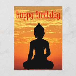 Birthday card_Buddha Postcard