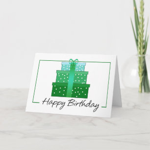 Birthday Card - Business Birthday Card