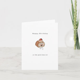 Birthday Card, cake card, funny pun card