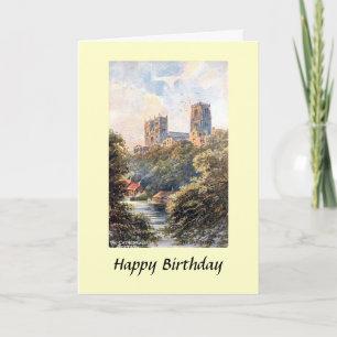 Birthday Card - Durham Cathedral