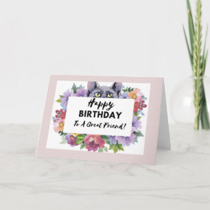 Birthday Card for a Special Friend
