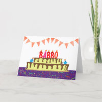 Birthday Card for Babbo