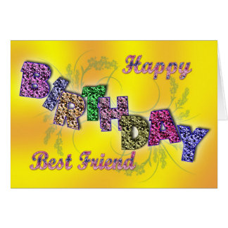 Best Friend Birthday Cards, Photocards, Invitations & More