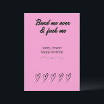 birthday card for boyfriend, naughty birthday card<br><div class="desc">Dirty birthday card for him, naughty birthday card for husband, birthday card for boyfriend, birthday gift, birthday cards for boyfriend</div>