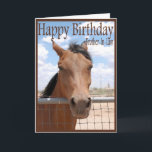 Birthday Card For Brother-In-Law<br><div class="desc">An image with a horse for a great brother-in-law</div>