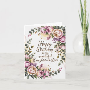 Birthday Card for Daughter-in-Law