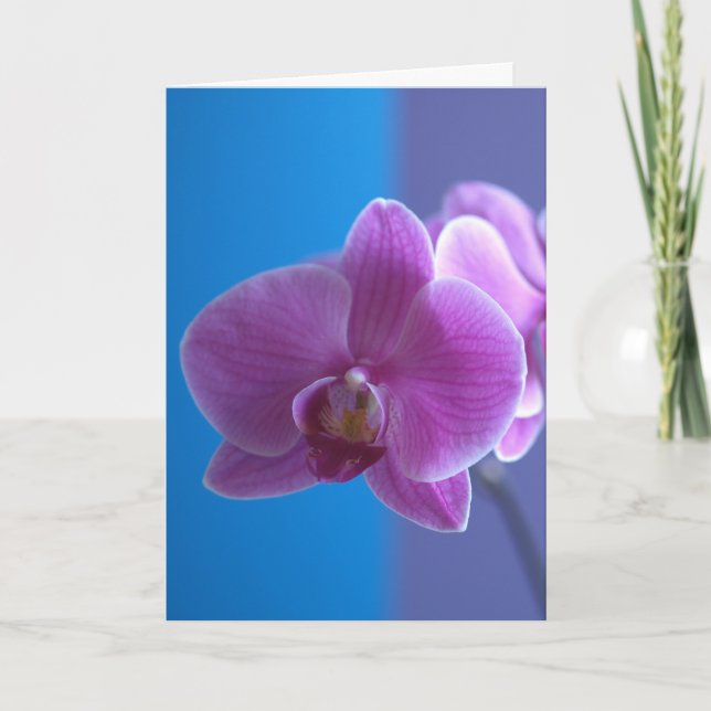 Birthday Card for Daughter -- Orchid (Front)