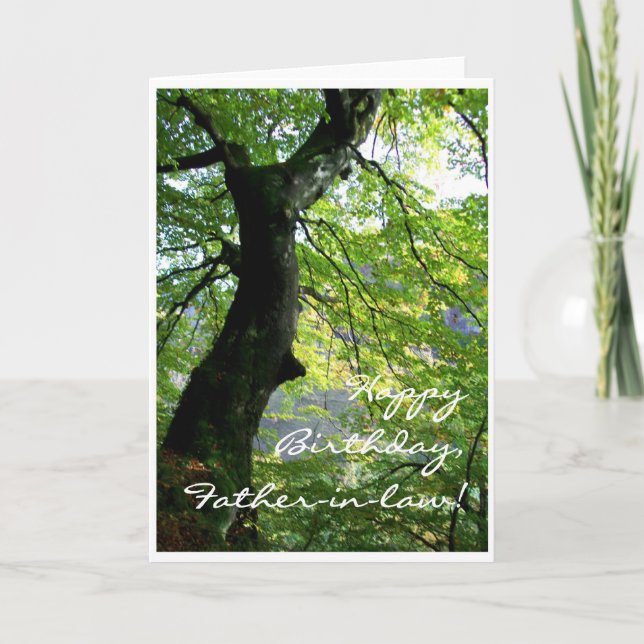 Birthday Card for Father-in-law (Front)
