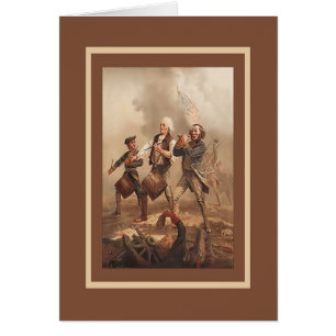 Birthday Card for Favourite War Hero, Retro Image