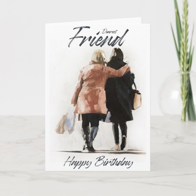 Birthday Card for Female Friend (Front)