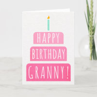 Birthday Card for Granny