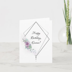 Birthday card for her