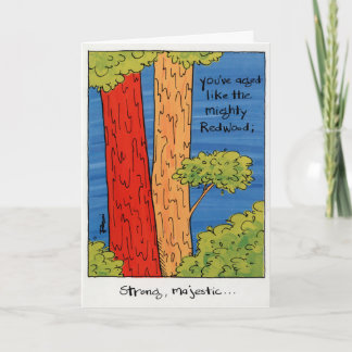 Birthday Card For Him - Redwood