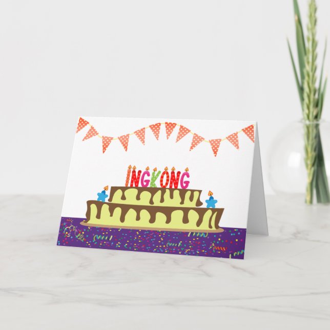 Birthday Card for Ingkong (Front)