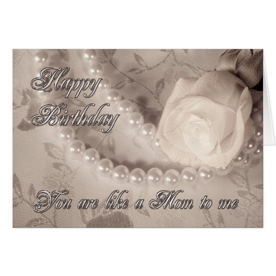 Birthday card for like a mom to me