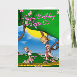 Birthday Card for Little Sister