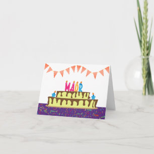 Birthday Card for Madr