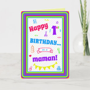 Birthday Card for Maman