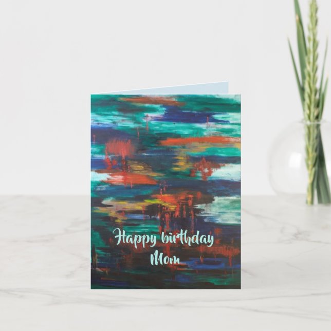 Birthday card for mom (Front)