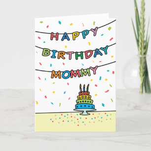 Birthday Card for Mommy