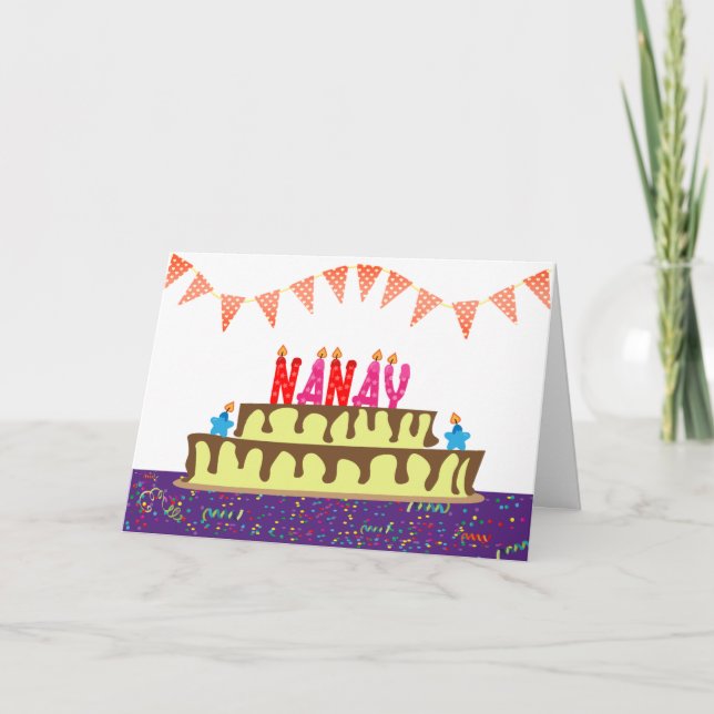 Birthday Card for Nanay (Front)
