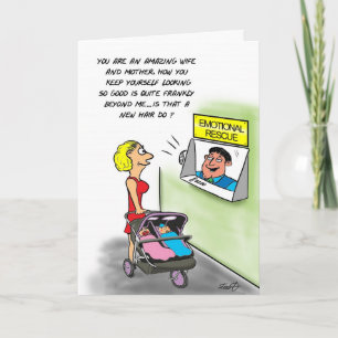 Birthday Card For New Mom's With Twins