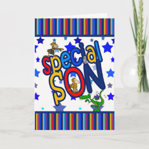 Birthday Card for Son, Special Son