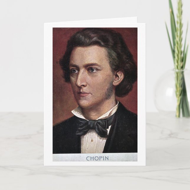 Birthday Card - Frederic Chopin (Front)